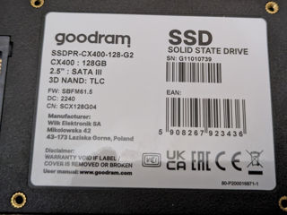 SSD 128Gb goodram CX400 foto 2