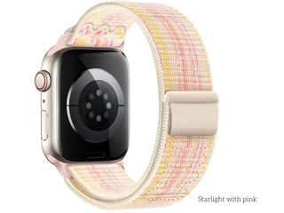 Curea de nailon HOCO iWatch WA25 serie originală (42/44/45/49mm) foto 8