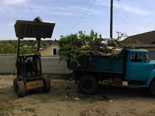 Curatim terenurile, evacuam gunoiul, sapam pamantul Уборка територии, вывоз мусора, копание foto 6