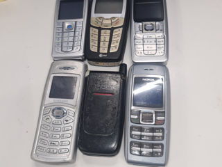 Nokia 1600,2260,2310,6060,6230i si samsung c100.  500 lei toate.