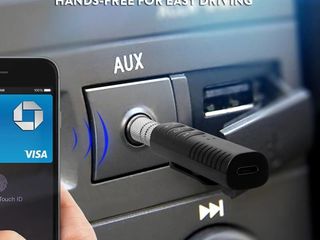 Bluetooth адаптер для AUX автомагнитолы. Handsfree. FM модулятор-плеер в прикуриватель 4-в-1      * foto 6
