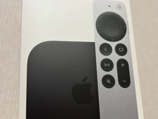 Apple TV 2022 3rd gen, 4K, 128GB, Wi-Fi, Ethernet. Produs original. New. Ultima bucata