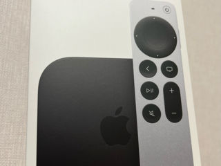 Apple TV 2022 3rd gen, 4K, 128GB, Wi-Fi, Ethernet. New. Cutie Sigilata. Ultima versiune.