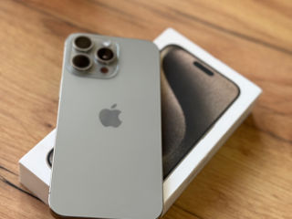 Iphone 15 Pro Max 256gb Natural Titanium nou foto 1