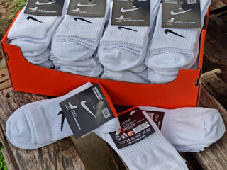 Nike ciorapi Albi/negri