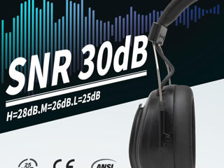 Защитные наушники с Bluetooth 5.3 DAB+/FM-радио фото 6