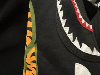 Bape shark hoodie long foto 5