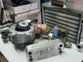 Cazan Biasi. Plata electronică.turbina.teploabmenicu. foto 2