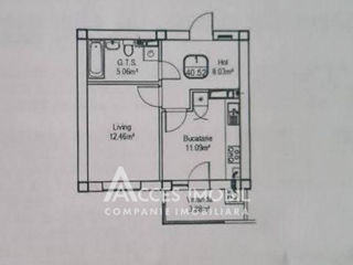 Apartament cu 1 cameră, 41 m², Centru, Dumbrava, Chișinău mun. foto 3