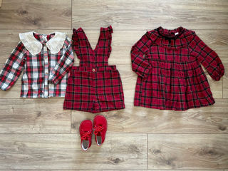 6-9, 9-12, 12-18, 18-24 Zara, H&M, George (rochii, sarafane). foto 10