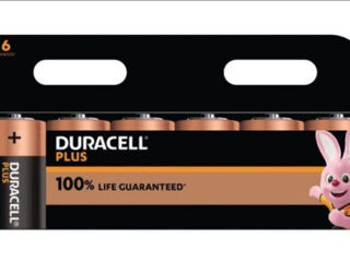 Duracell Plus D6, 100% Life guaranteed