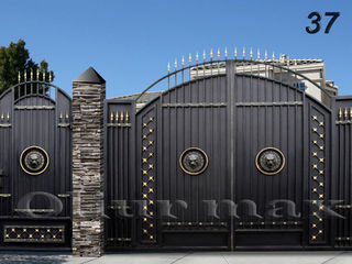 Козырьки, ворота, решётки,заборы,  металлические двери  и  другие изделия из металла. foto 2