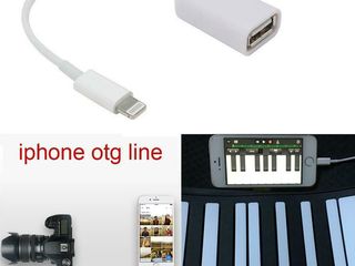 Apple Lightning to USB Camera Keyboard Adapter foto 2