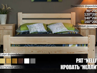 Paturi din lemn natural fabricate in Polonia! Livram gratis prin Municipiu Chisinau! foto 16