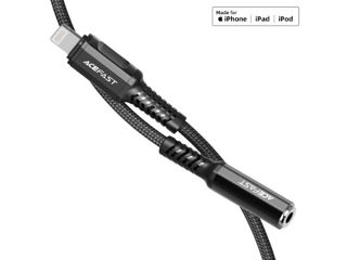 Cablu adaptor pentru căști ACEFAST C1-05 Lightning la 3,5 mm din aliaj de aluminiu foto 3