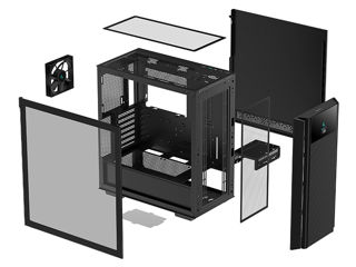 Корпус - «deepcool ch510 mesh digital w/o psu black» foto 4