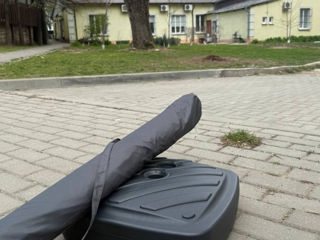 Umbrele pentru (soare ) terasă grădină , etc. + suport  și husă  , made In germania doar  la 850 LEI foto 8