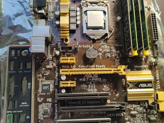 Intel Core i5 4570 + placa de baza ASUS H87-Pro + 32GB (4x 8GB) RAM foto 5