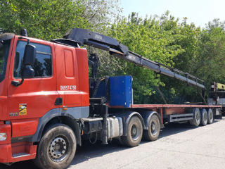 Transportam  armătura, țevii, piloni, lungimea 12 m foto 9