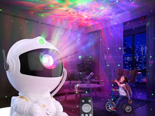 Cute Series Night Light Astronaut, White foto 2