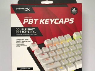 HyperX Alloy Origins 65 TLK Черный (б/у, как новая) + кейкапы HyperX PBT Full Key Set White foto 6