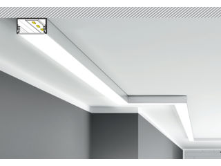 Profil LED pentru iluminat LOWI 53*28 mm foto 1