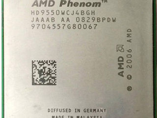 Процессоры AMD, socket AM2, AM2+, AM3, FM2, работают отлично, есть и термопаста 50 л foto 2