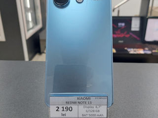 Xiaomi Redmi Note 13 6/128Gb / 2190 Lei / Credit foto 1