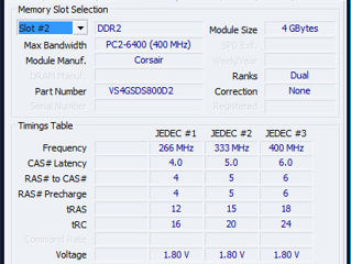 оперативка для ноутбука ddr2-800mhz 4gb corsair foto 4