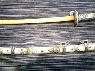 Церемониальный самурайский меч. foto 3