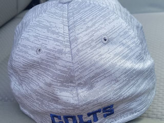 Men's Indianapolis Colts New Era Gray Speed 39thirty Flex Hat foto 3