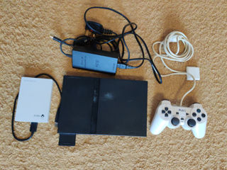 Sony Playstation 2 slim + HDD  80 игр  Прошитая , Взломанная