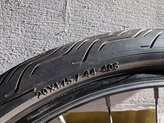 Переднее колесо 20" с динамовтулкой Shimano foto 3