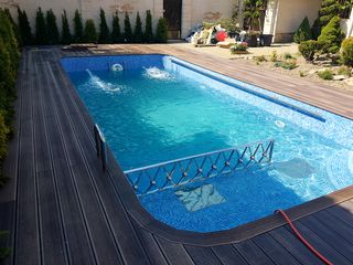 Decking sistem de pavare pentru terase si piscine террасная доска древесно-полимерный композит foto 13