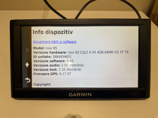 Garmin nuvi 65 cu hărțile toată europa foto 2