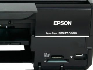 МФУ Epson Stylus Photo PX730WD печатающее устройство сенсорной панелью управления модулем двухсторон foto 4