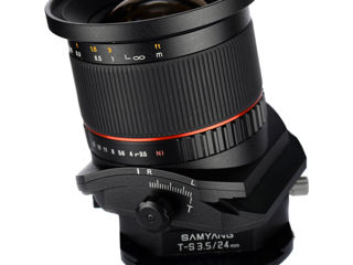 Samyang 24mm f/3.5 ED AS UMC Tilt-Shift Sony E-mount Nou