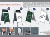 Tablă/Stand/Banner cu scriere cretă sau marker! Ideal pentru bar, restaurant sau cafenea! foto 1