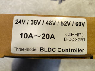 Controller 24v/36v/48v/52v/60v foto 2