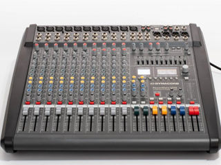 Set mixer activ dynacord 1000-3 , starea nou,documente,2 оригинальных сателита fbt 15,чехлы foto 1