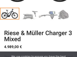 Urgent! Bicicleta electrica Riese & Mller foto 2