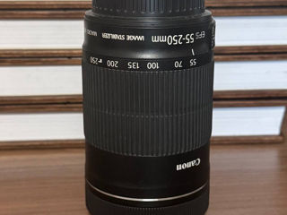 Obiectiv Foto Canon EF-S 55-250 mm 4-5.6 IS STM foto 1