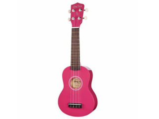 Ukulele Harley Benton UK-12 Pink.Livrare în toată Moldova, plata la primire. foto 1