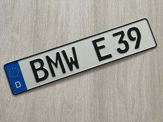 Номерные знаки БМВ Германия BMW e30,e21,e28,e34,e39,e38,m5,m3 foto 7