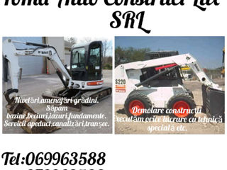 Excavator, bobcat,mini excavator,compactor, basculantă.e.t.c. foto 9