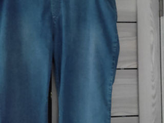 Продам нов. джинс. брюки  56-58  разм . длина  0, 94 см.