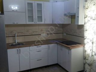 Bucatarie Big kitchen Modern 2300/1400 (white). Posibil în credit!! foto 1