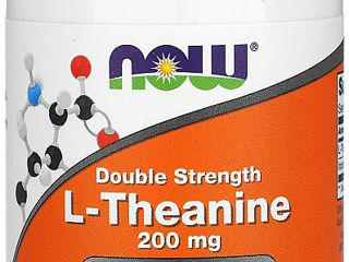 Now L-Theanine 200mg (60 Capsules)