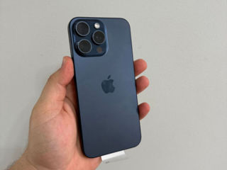 Vind iPhone 15 Pro Max 512Gb Blue Titanium / NOU / New / Neactivat / Garantie 1 An