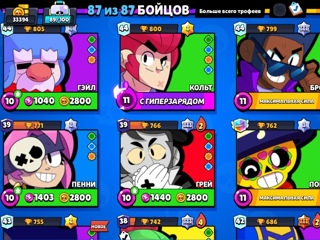 Продам аккаунт в бравл Старс  account Brawl stars foto 5